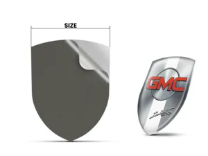 GMC Pegatinas Permanentes Resistentes Alta Calidad Profesional